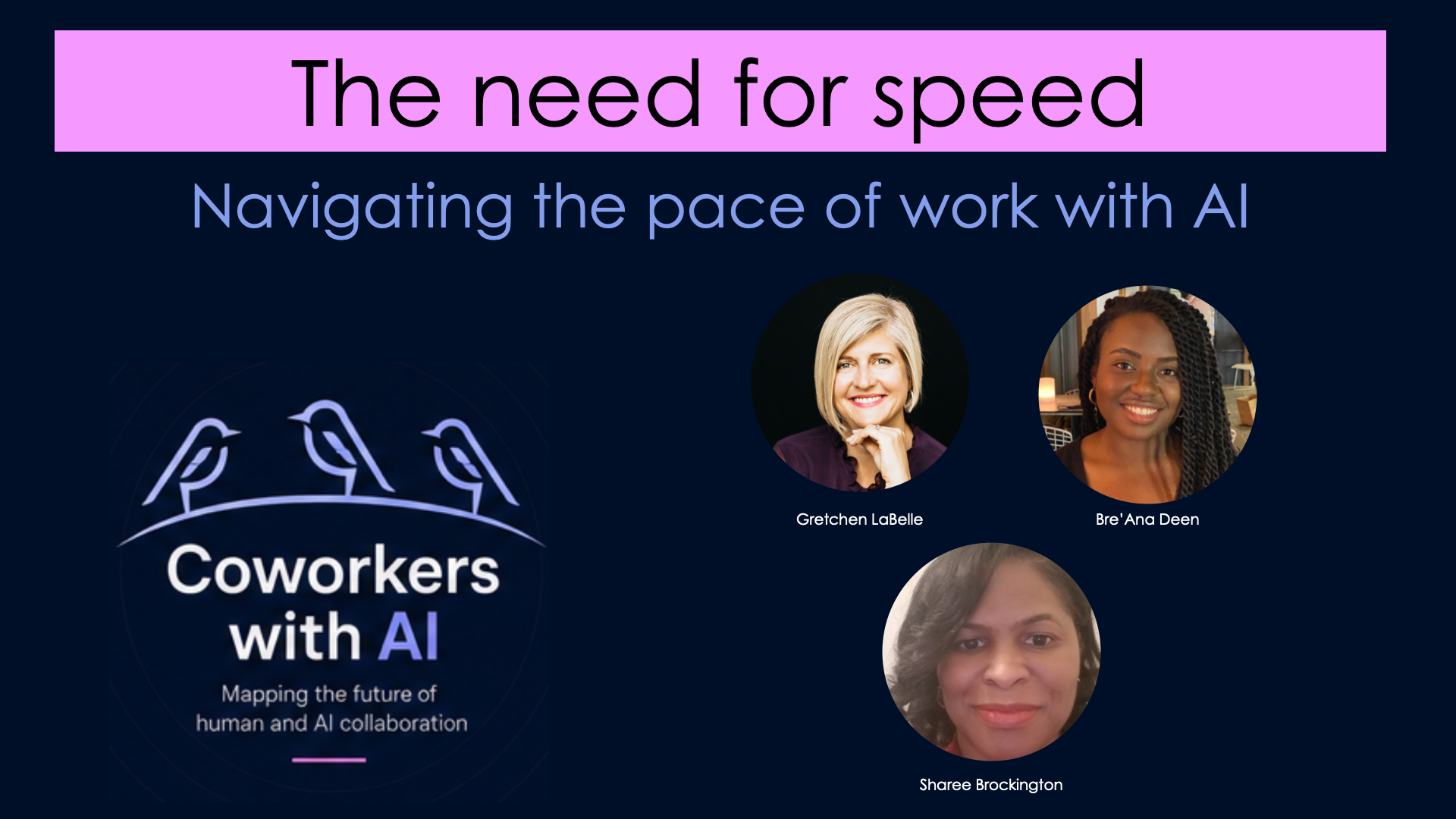 The need for speed | Navigating the pace of work with AI