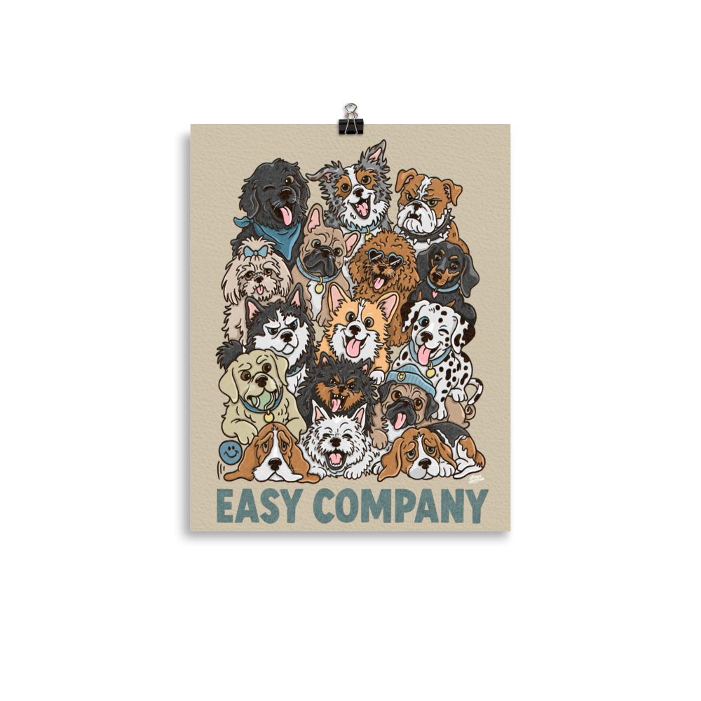 Easy Company - Dog Print