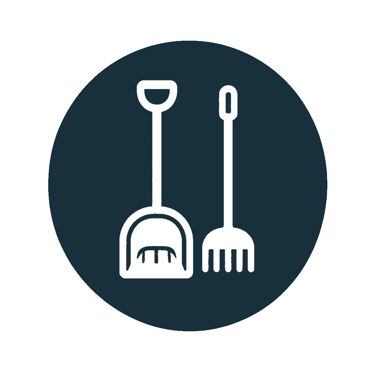 CaliPet equipment icon — professional tools for every service visit.