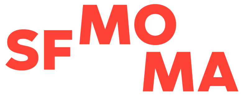Text saying 'SF MO MA' in bold red letters on a white background, with the letters overlapping and slightly tilted.