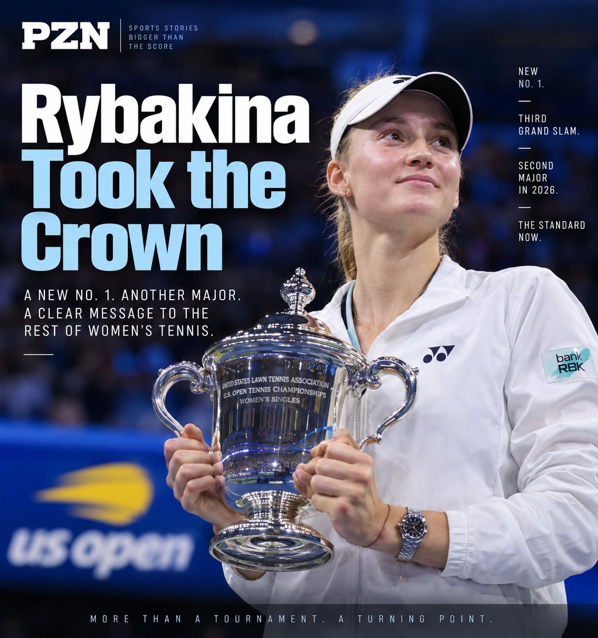Rybakina Took the Crown