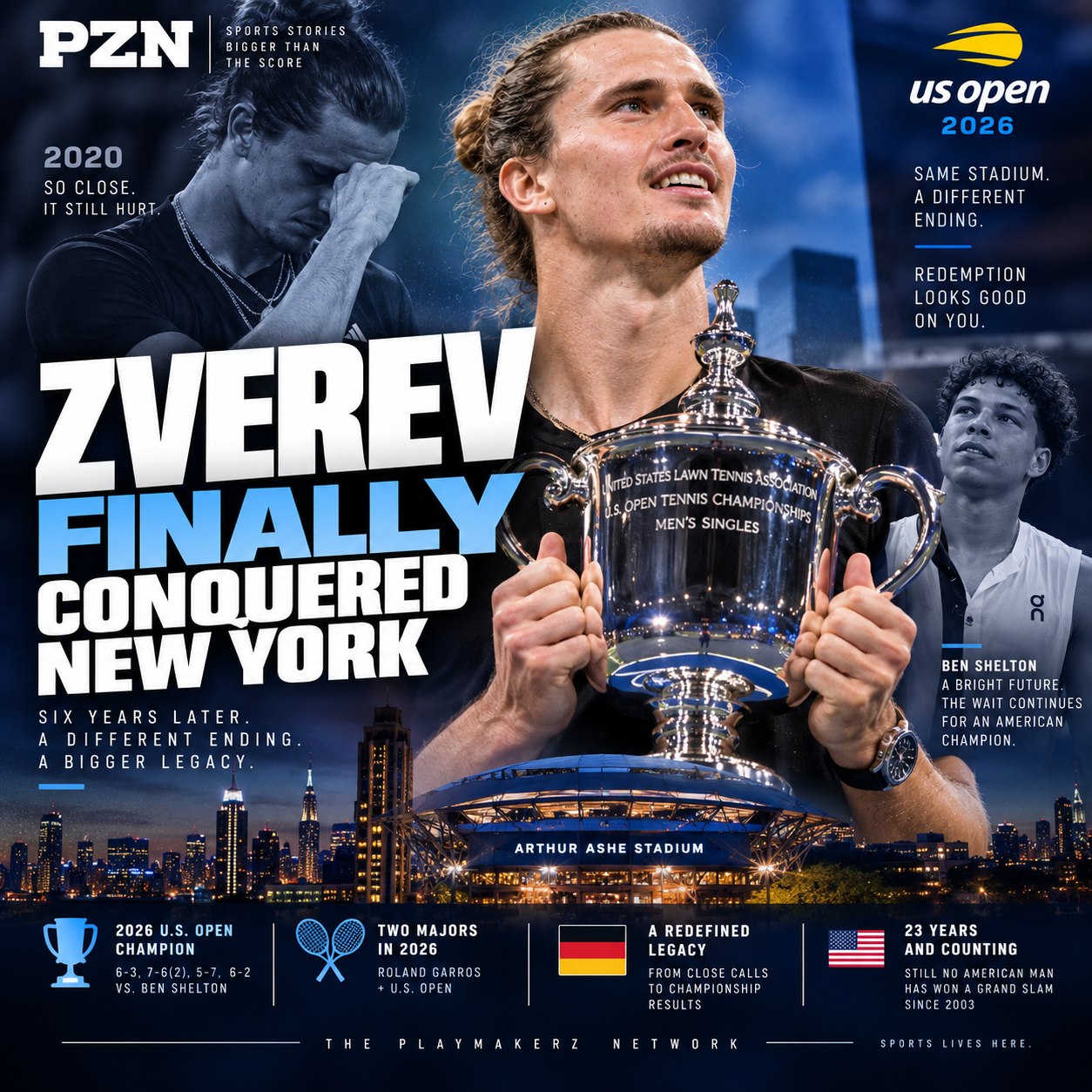 Zverev Finally Conquered New York