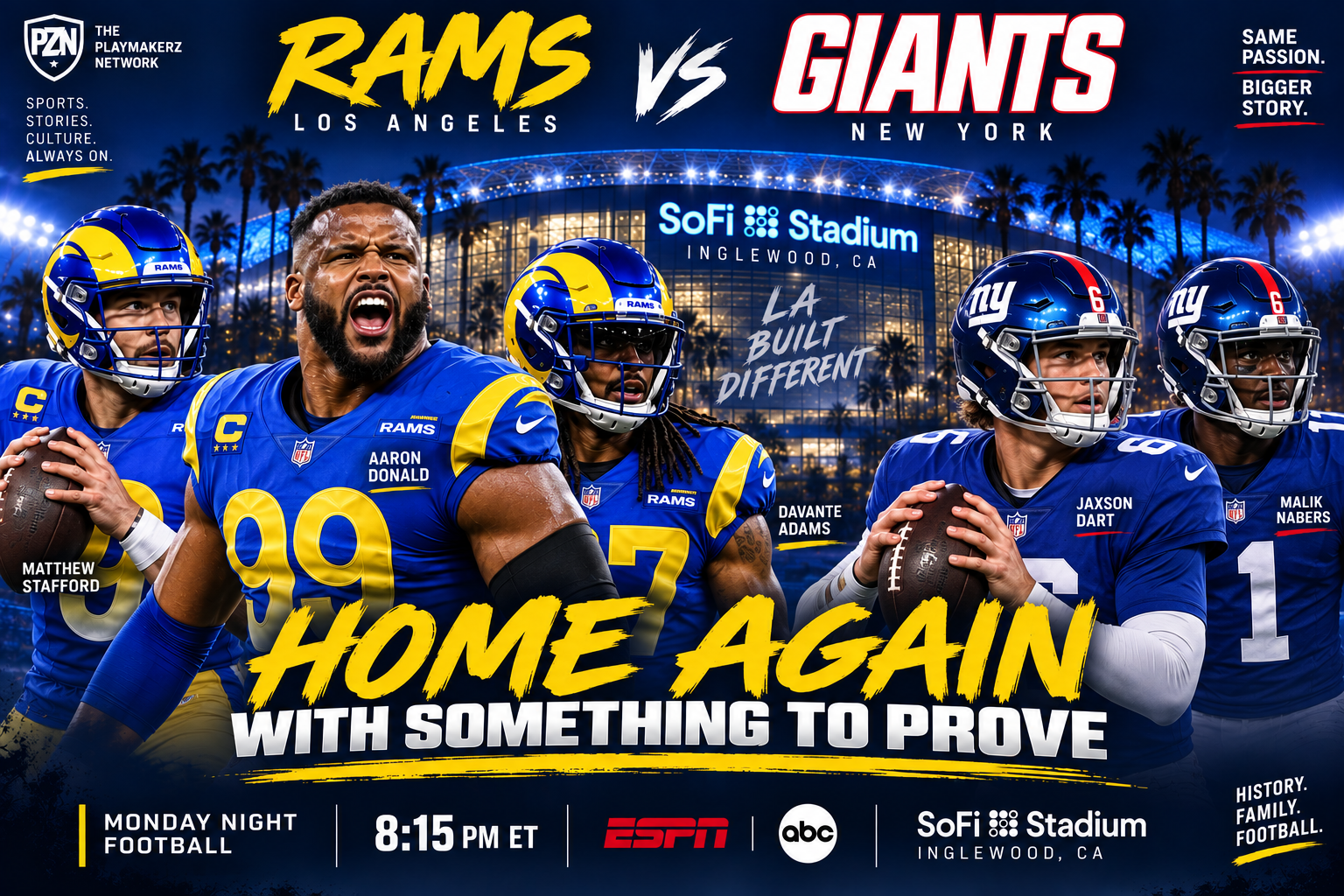 The Rams Come Home With Something to Prove