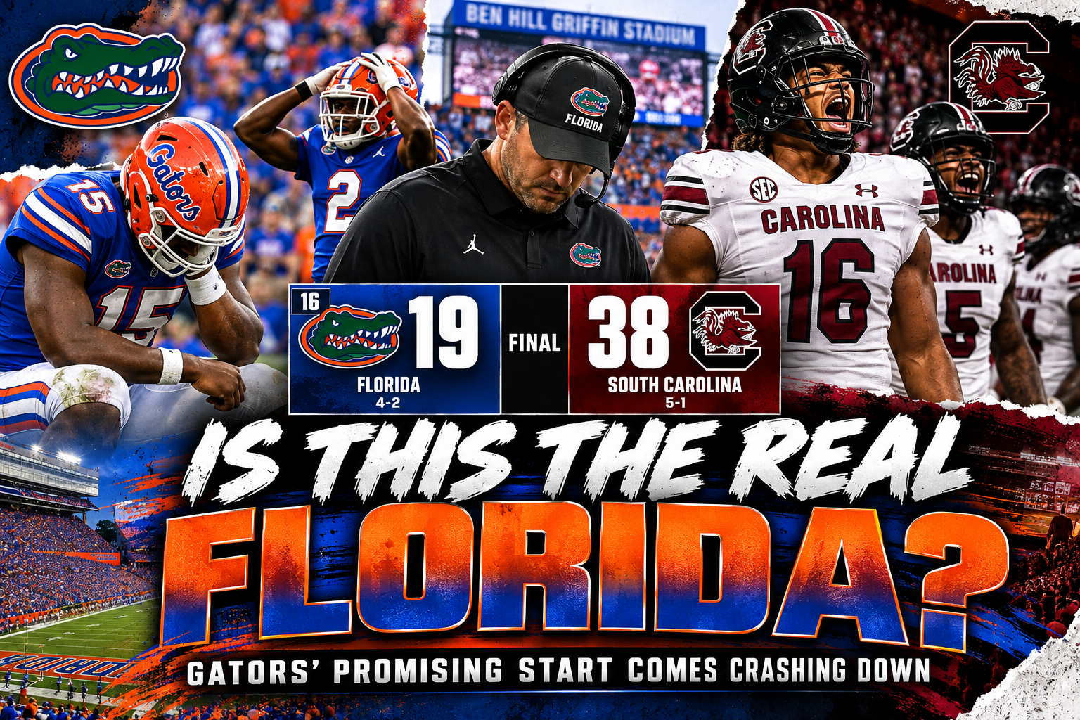 Is This the Real Florida? Gators' Promising Start Comes Crashing Down