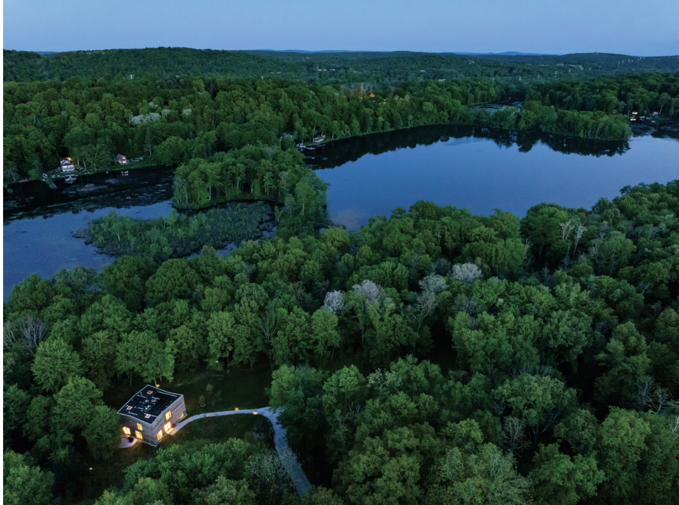 X Marks the Spot: Two architects went searching for their hearts desire, and found it in a friend’s backyard.