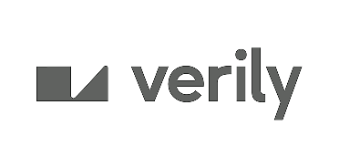 Verily logo. Past clients include Verily employees.