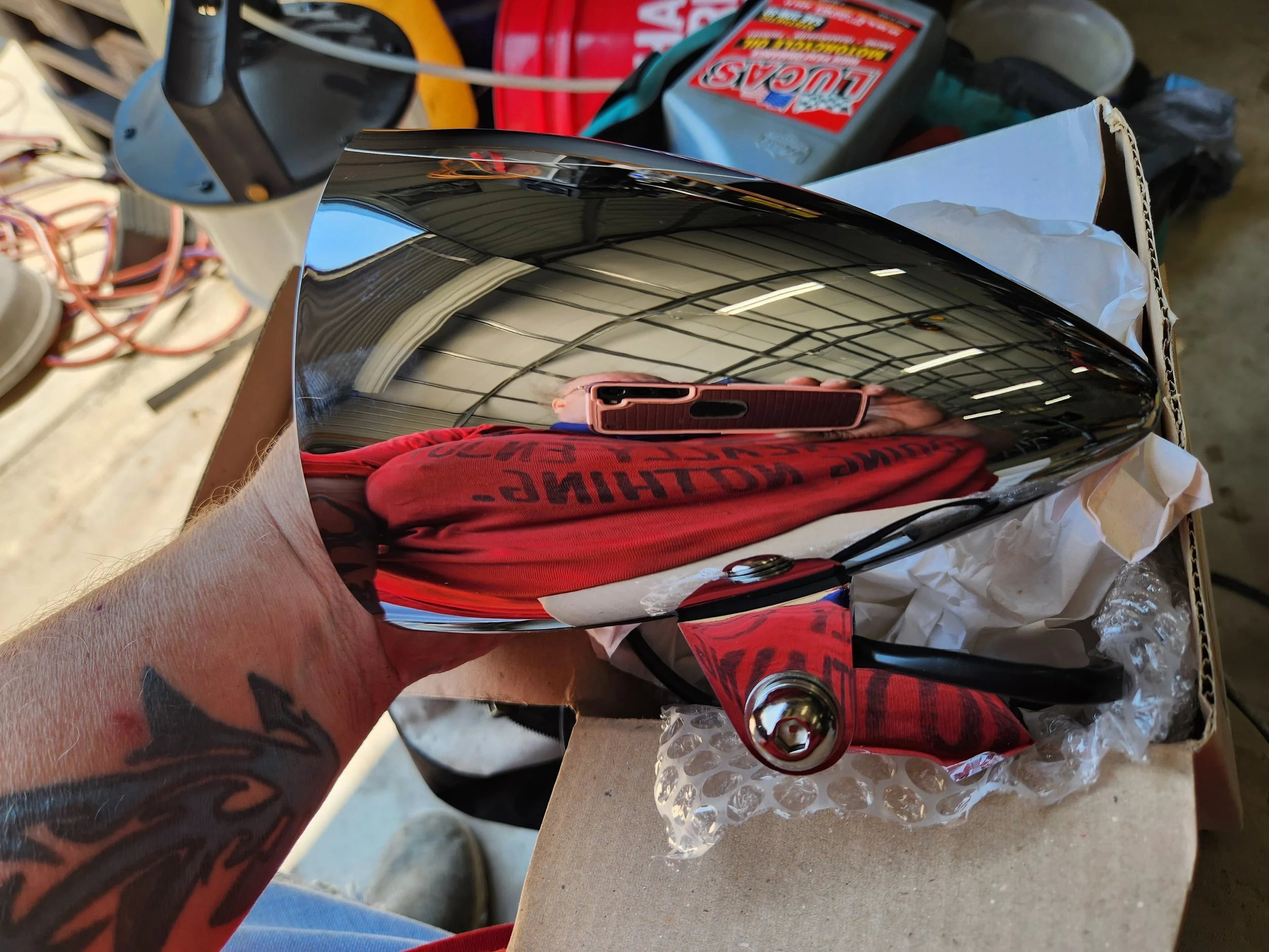 Custom 4.5 headlight