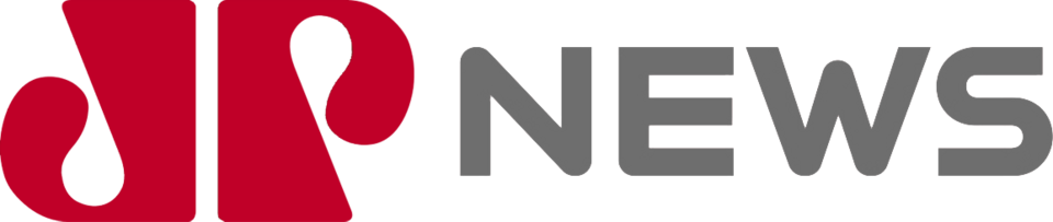 Logo da CNN News com letras vermelhas e cinzas