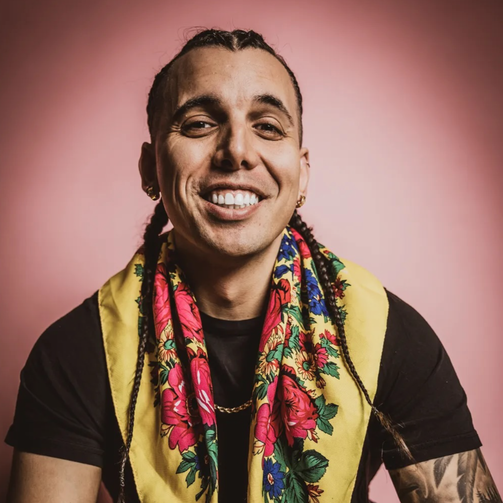 image of a young indigenous man smiling