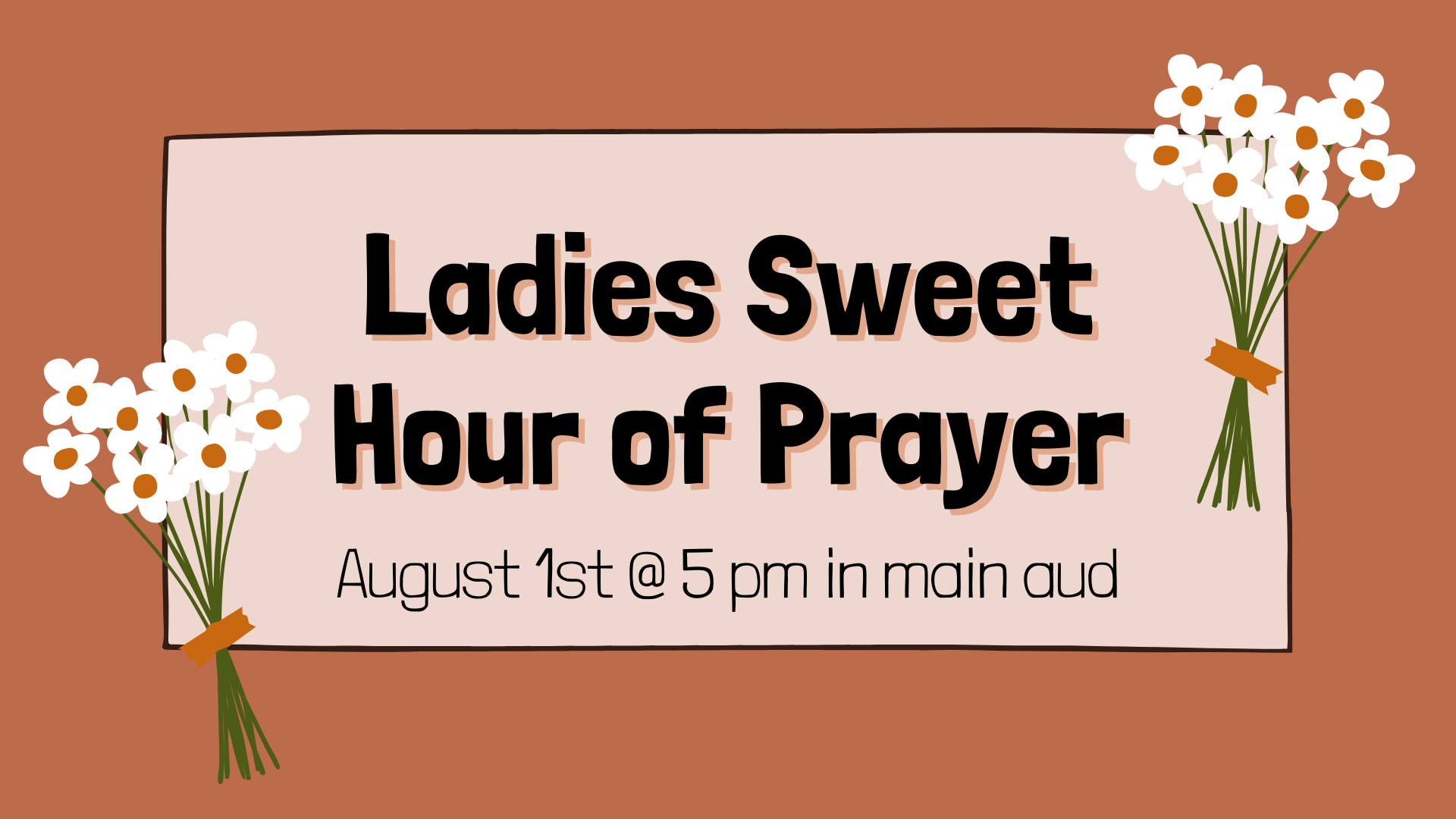 Ladies Sweet Hour of Prayer