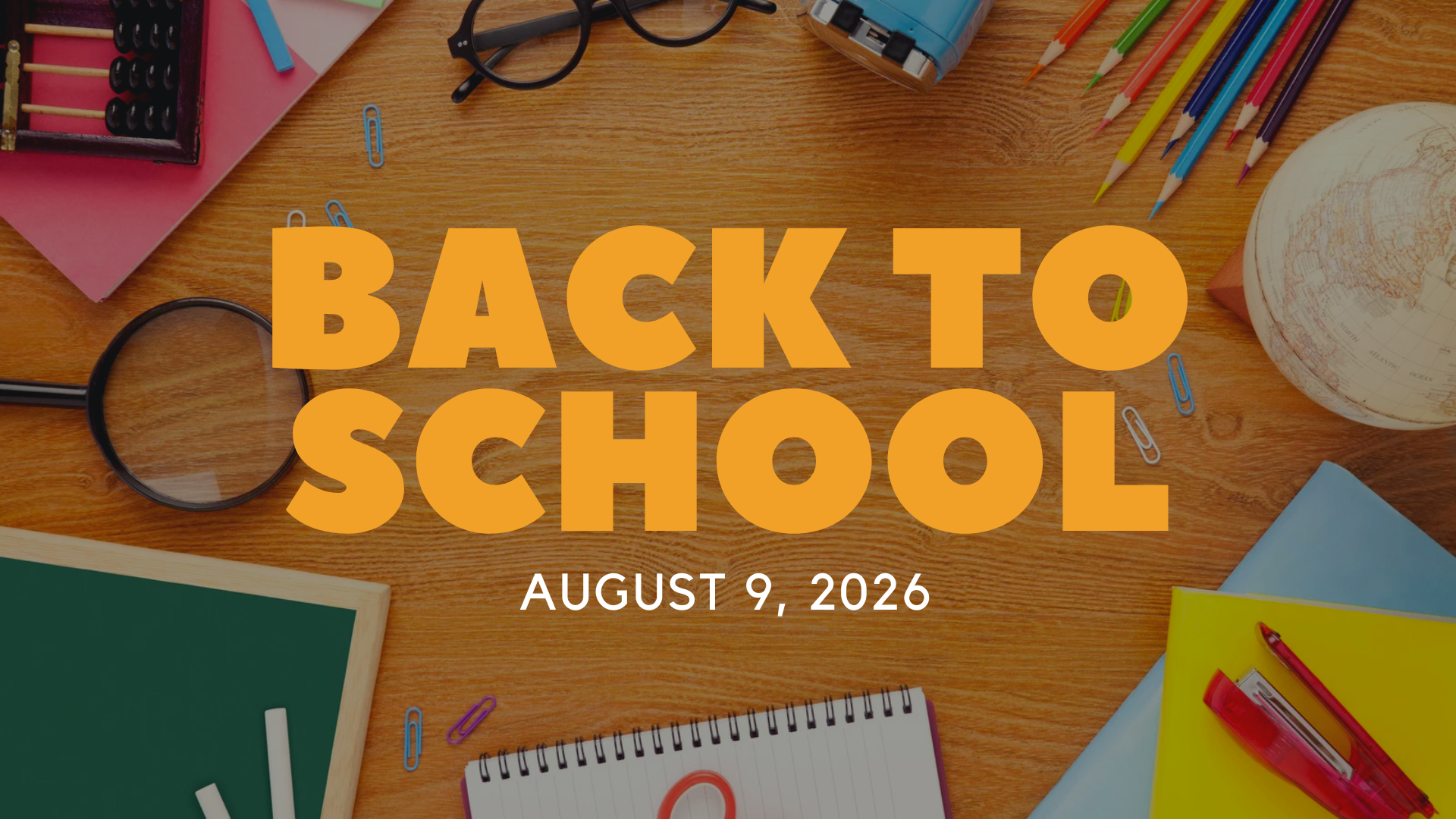 Back to School Sunday