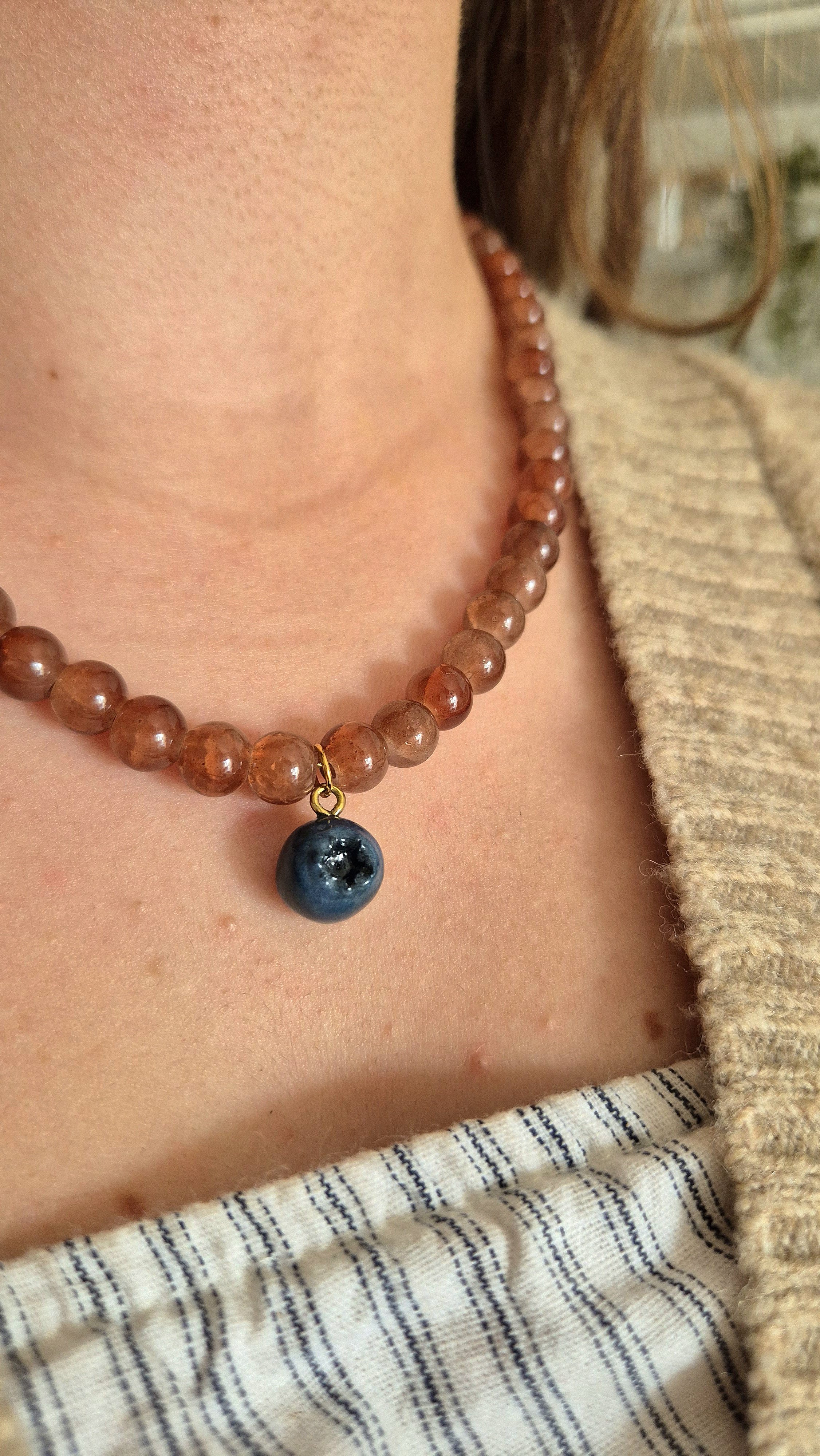 The blueberry necklace