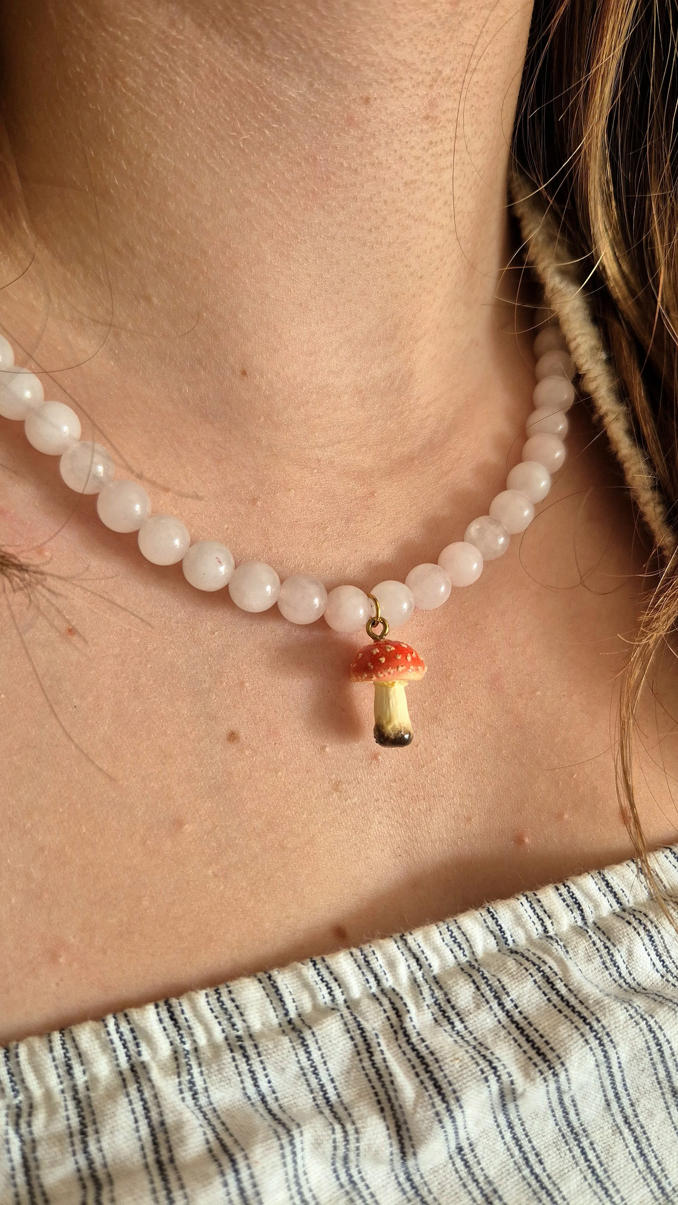 The mushroom necklace