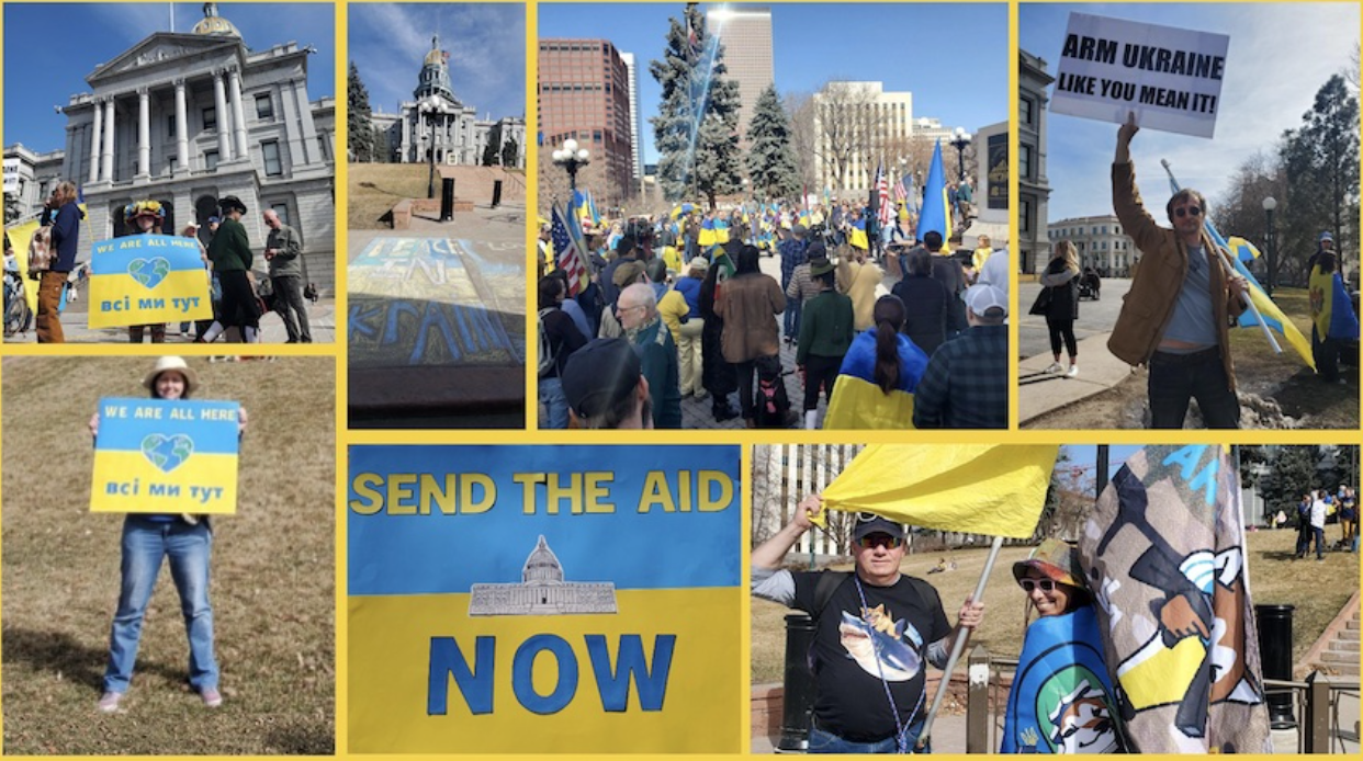 RALLIES: WAR ANNIVERSARY RALLY FOR UKRAINE &nbsp;