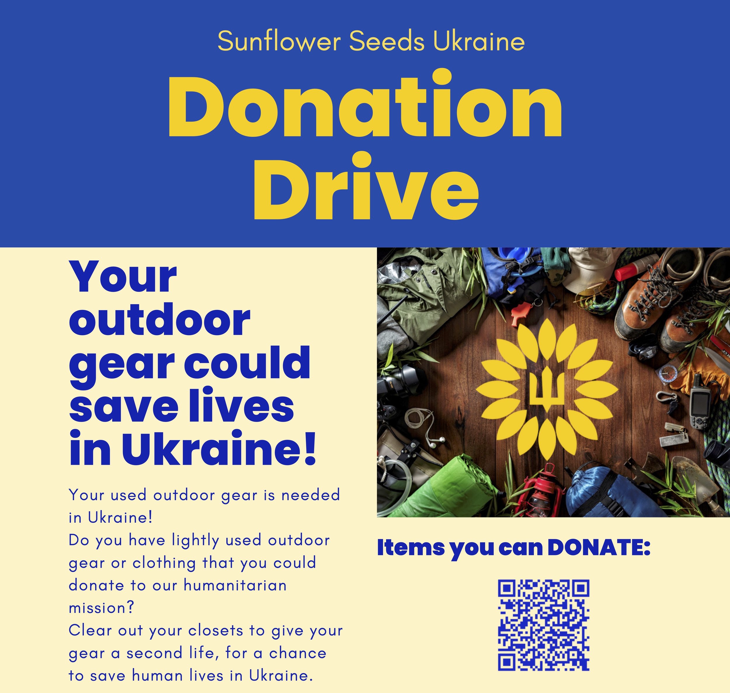 Donation drive: fall 2023