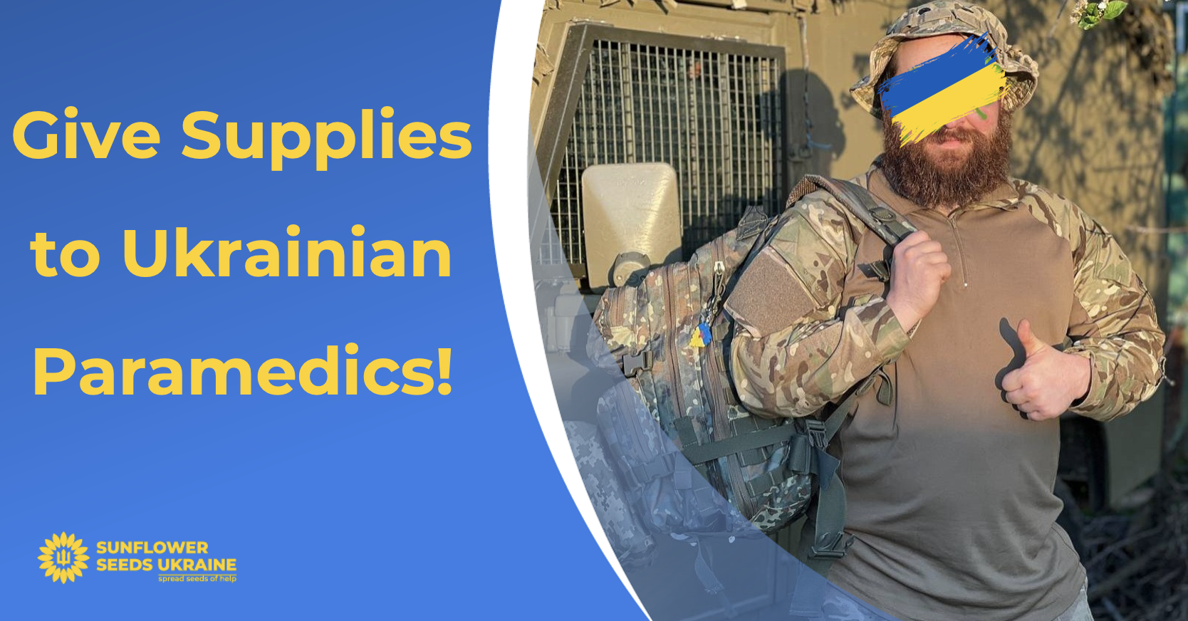 PROJECT: GIVE SUPPLIES TO UKRAINIAN PARAMEDICS