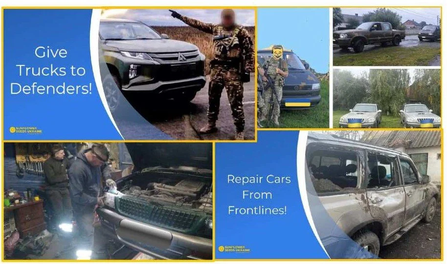 Help Us Send Cars to the Front Lines