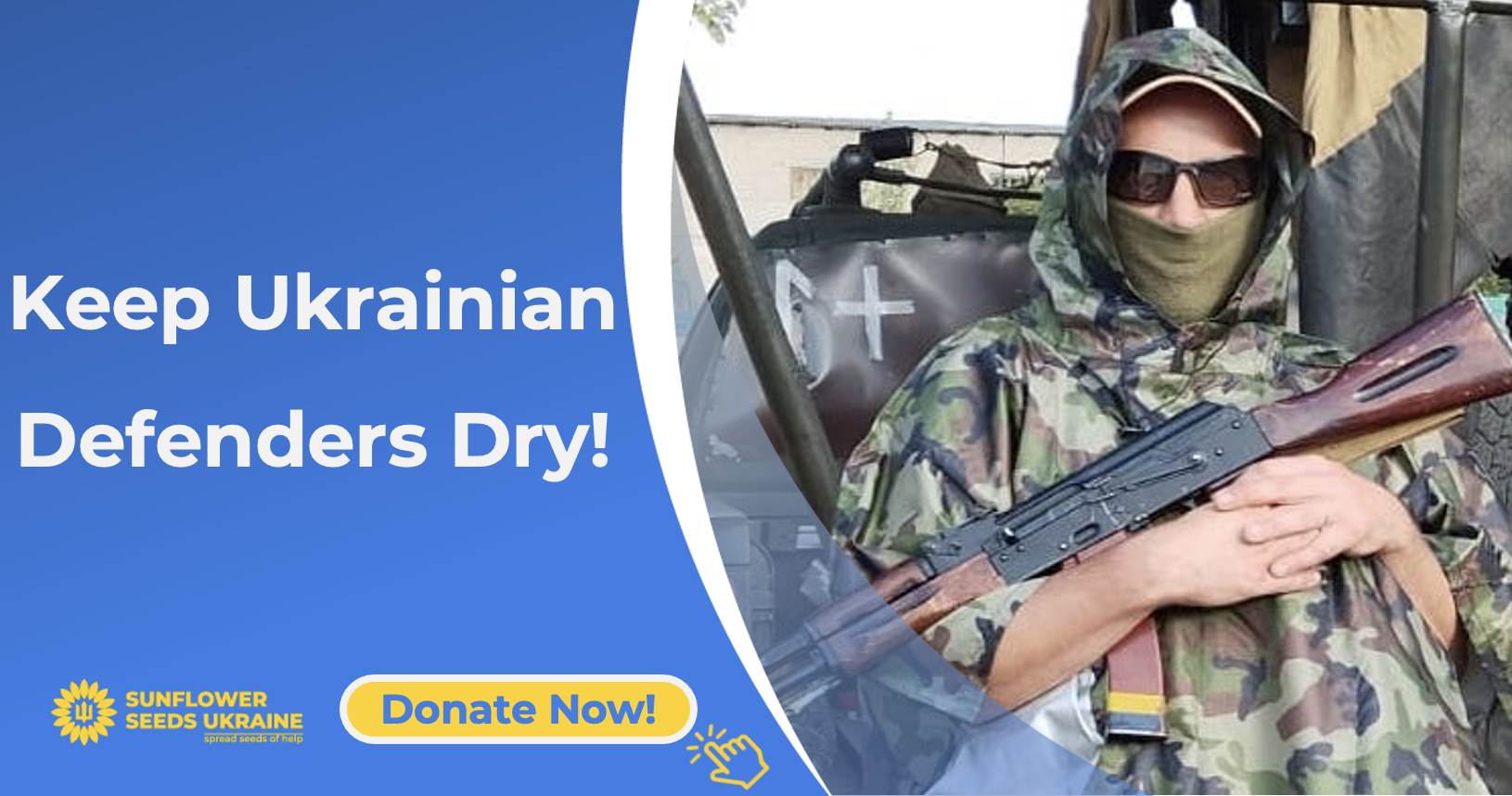HELP US PURCHASE ESSENTIAL RAIN GEAR