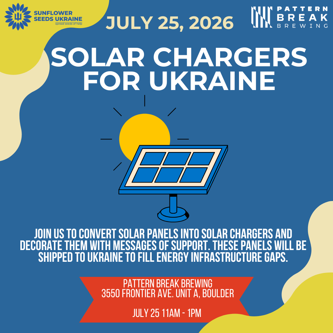 Solar Chargers for Ukraine
