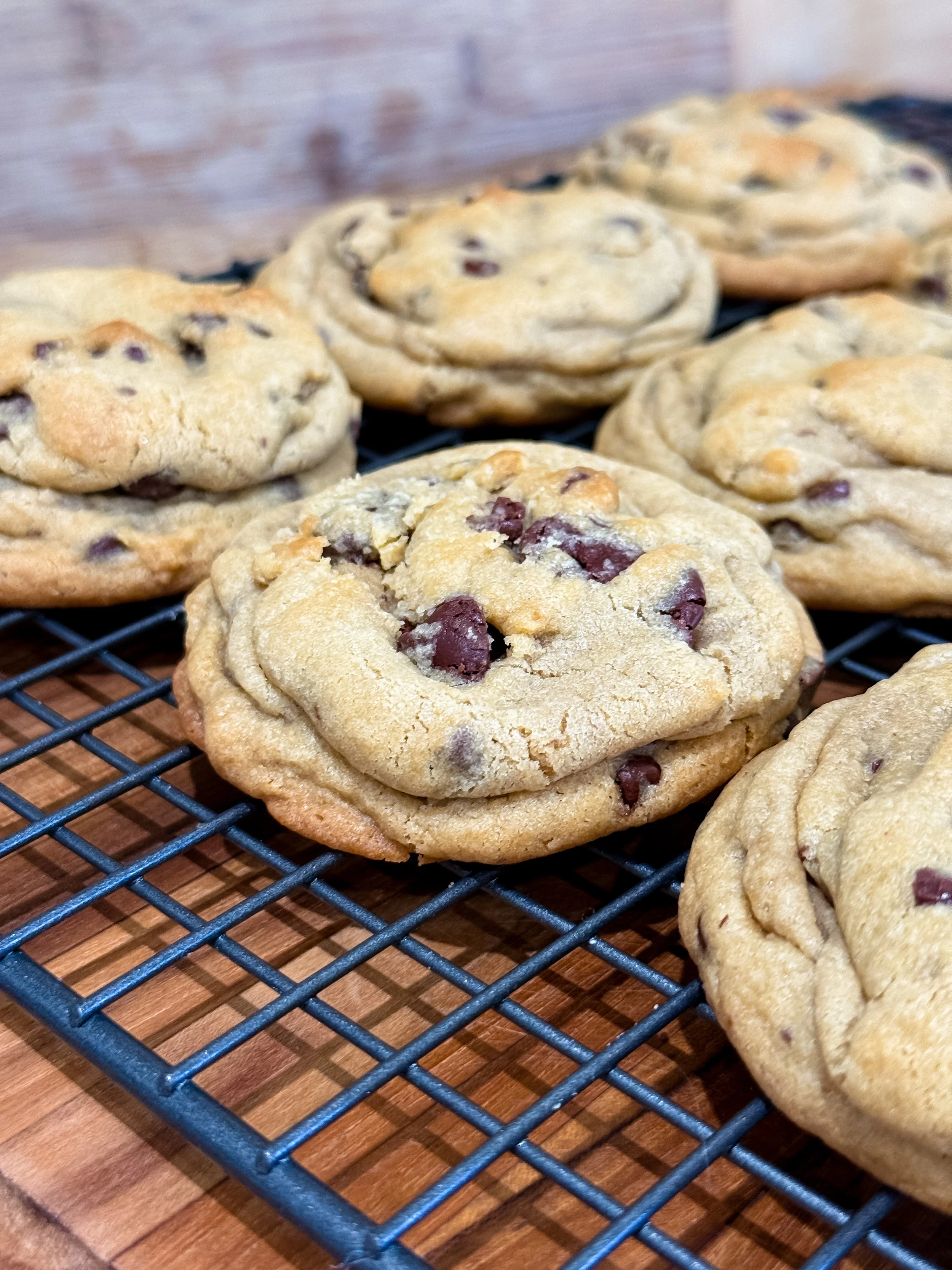 Bakery Style Choco Chip Cookies