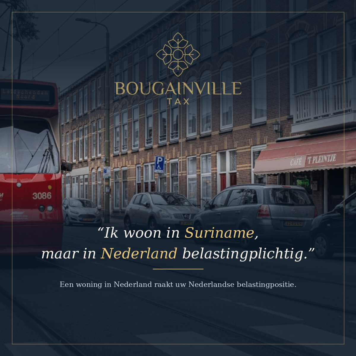 Woning in Nederland, wonend in het buitenland: uw Nederlandse belastingplicht