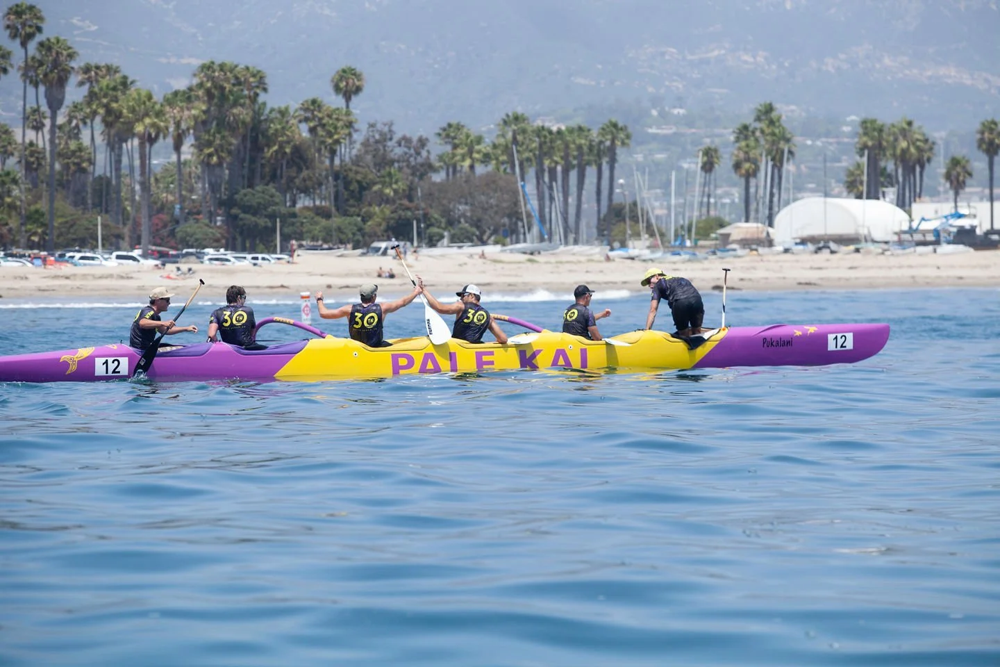 Pale Kai Outrigger Vet Men's Placing First in Santa Barbara Rig Run 2026