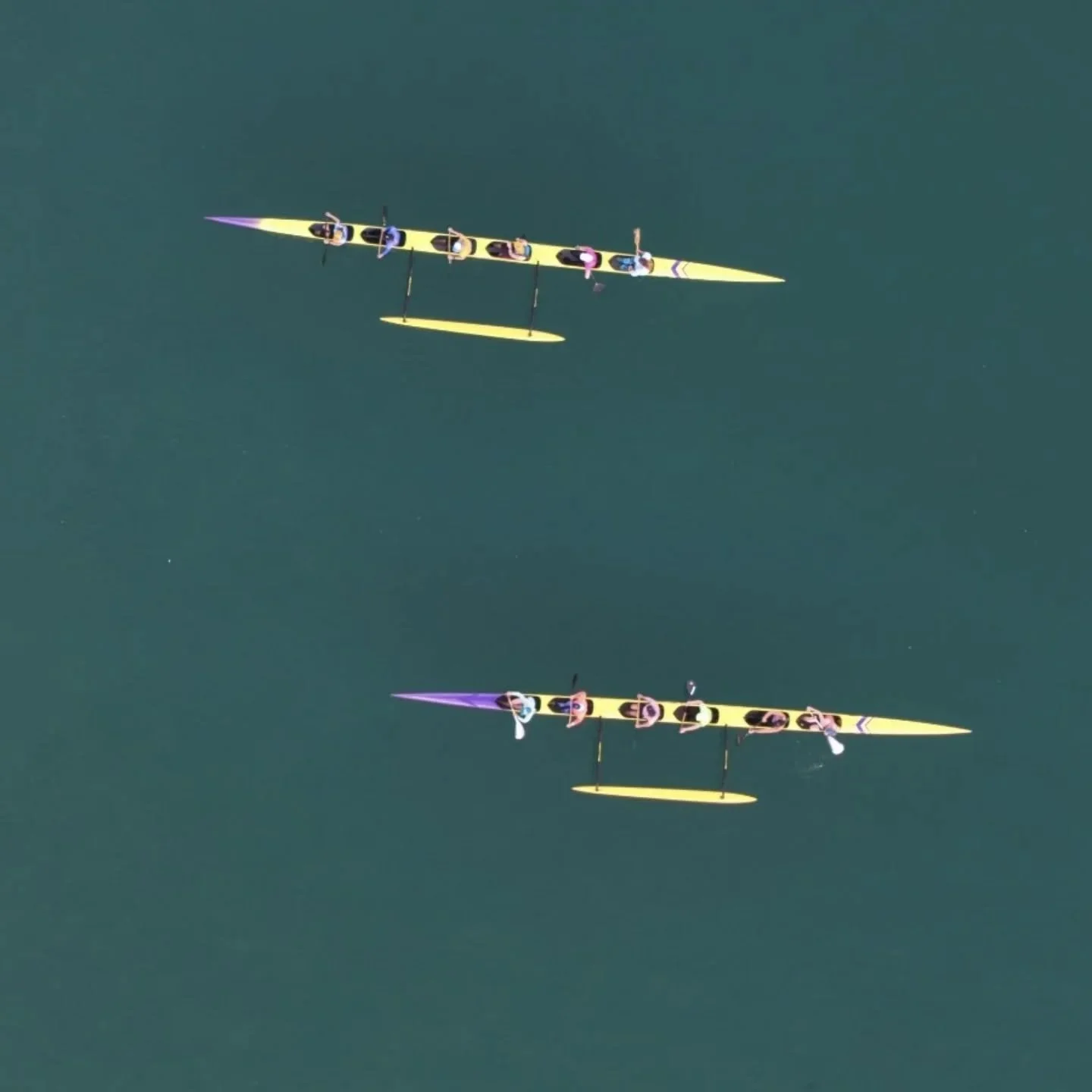 30 years of finding our rhythm on the Central Coast. 🌊🛶

Thank you @cmck_creative for these beautiful shots of our veteran women&rsquo;s crew during practice in Avila Beach this week. 

Morning fog or evening glass, this crew knows how to go the di