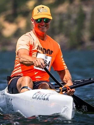 PKO Novice Coach Josh Tickenoff on his OC1 at The Gorge