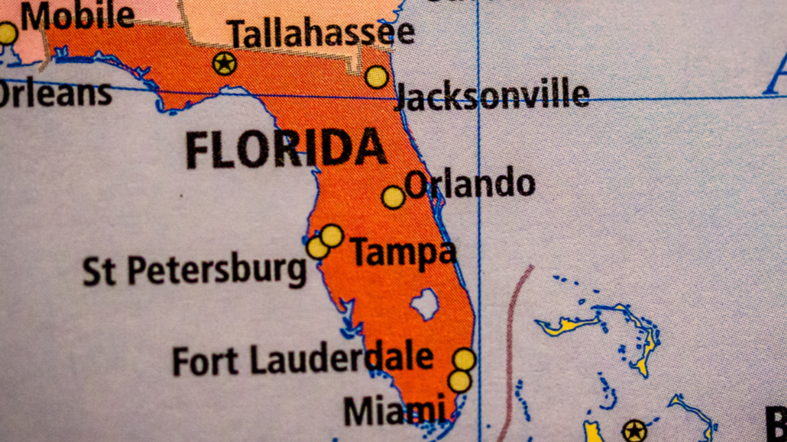 Florida mortgage broker areas served including Orlando Tampa Jacksonville St Petersburg and Miami.