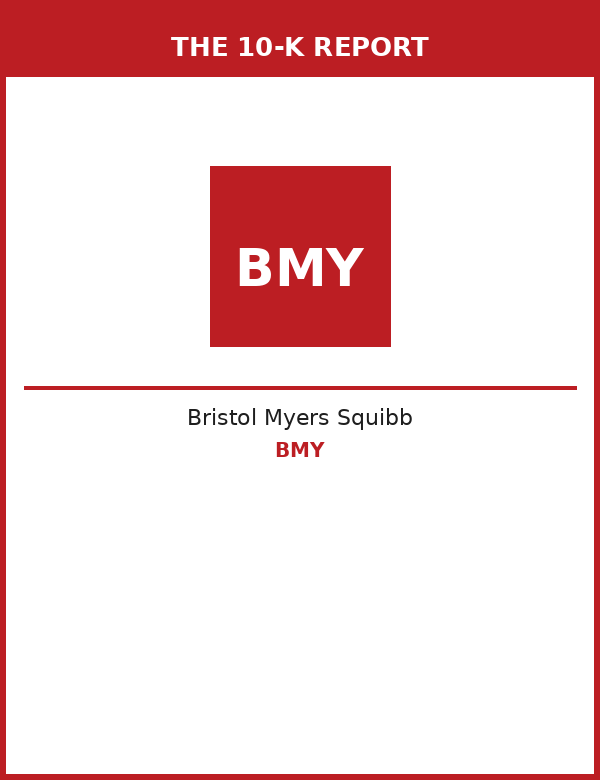 Bristol Myers Squibb 10-K Report