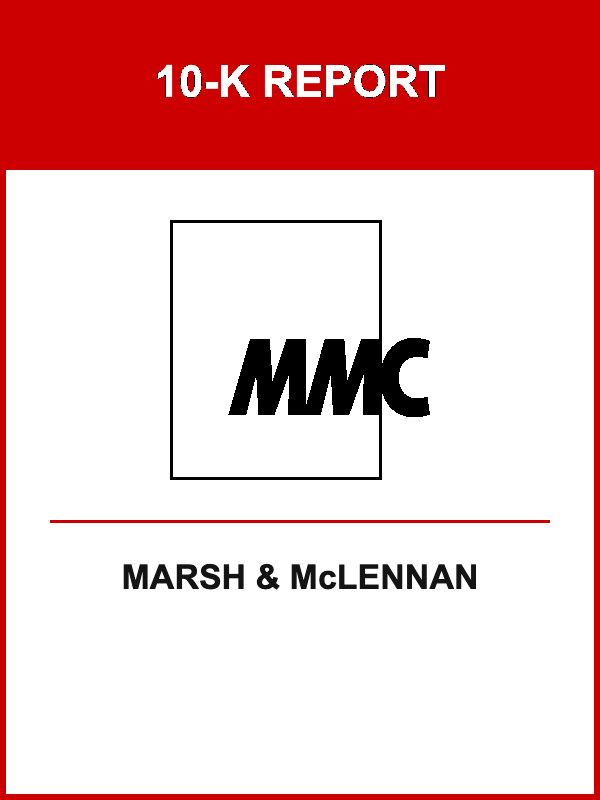 Marsh & McLennan 10-K Report