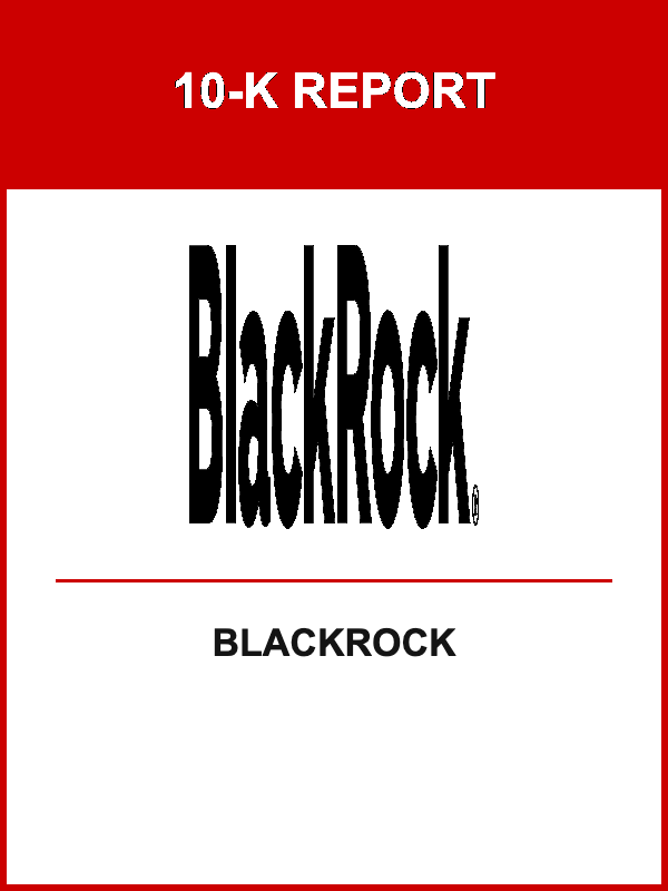 Blackrock 10-K Report