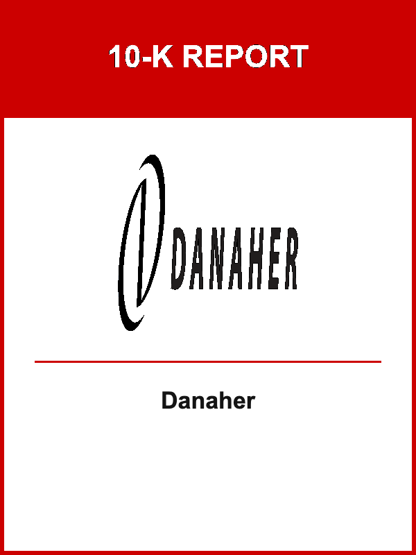 Danaher 10-K Report