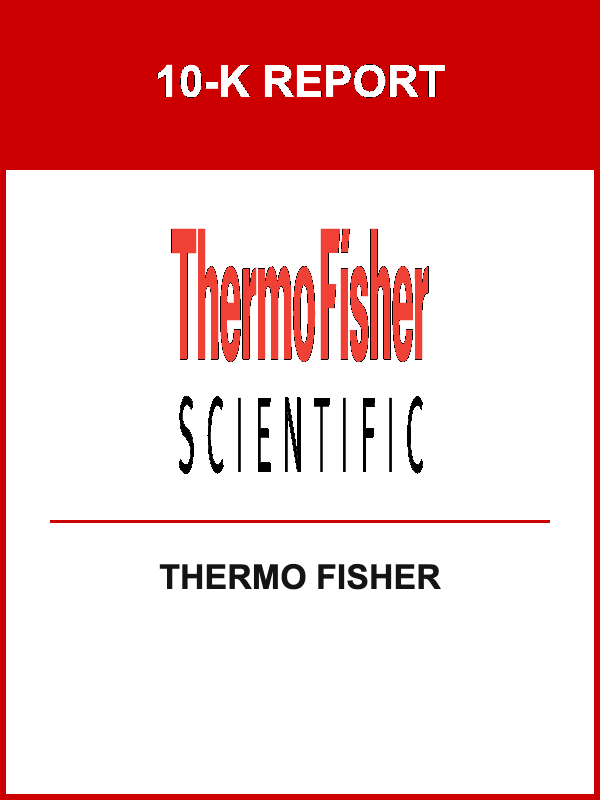 Thermo Fisher Scientific 10-K Report
