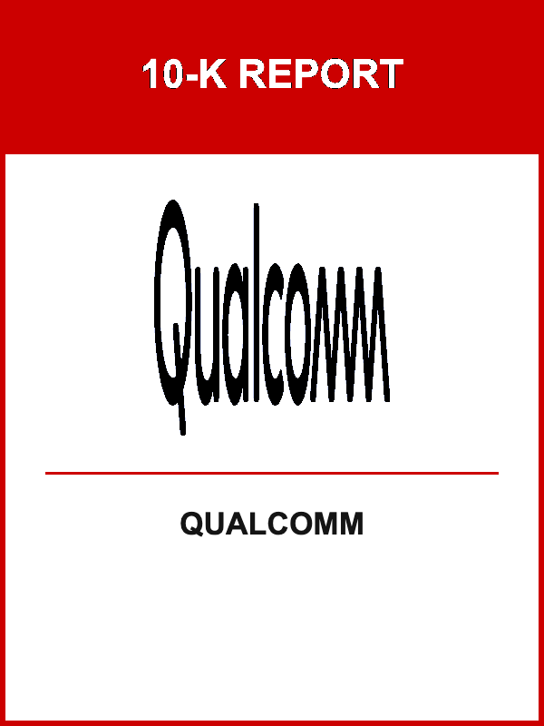 Qualcomm 10-K Report