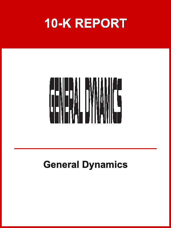 General Dynamics 10-K Report