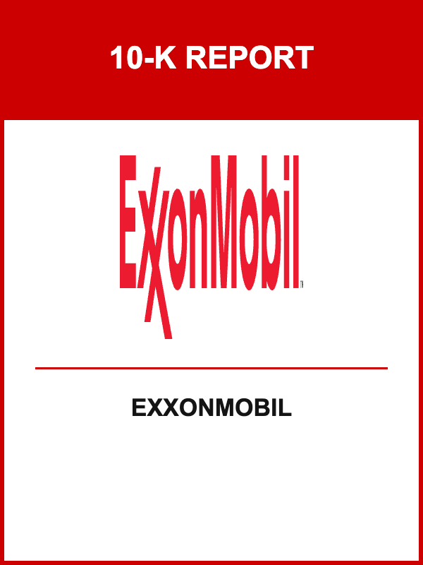 ExxonMobil 10-K Report
