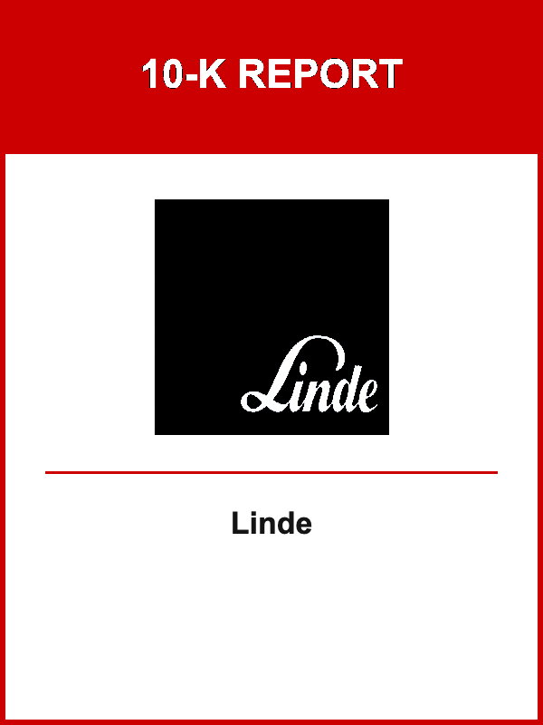 Linde 10-K Report