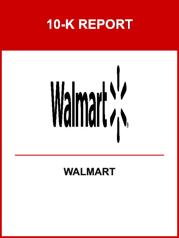 Walmart 10-K Report