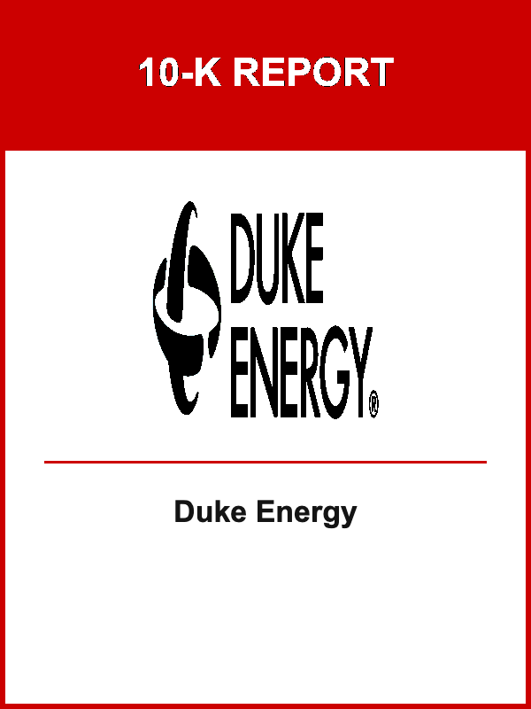 Duke Energy 10-K Report