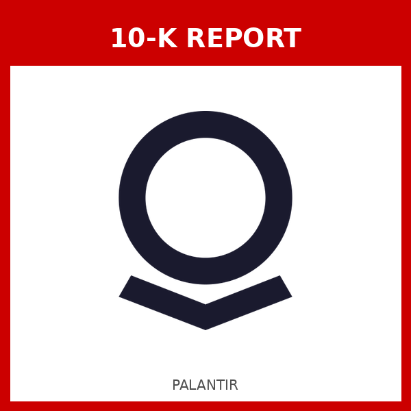 Palantir 10-K Report