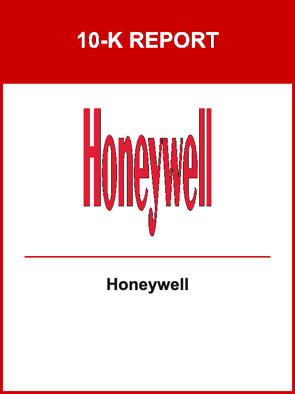 Honeywell 10-K Report