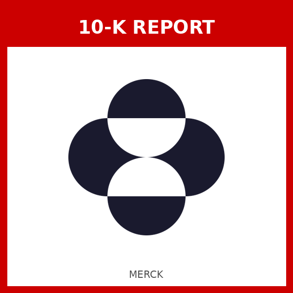 Merck 10-K Report