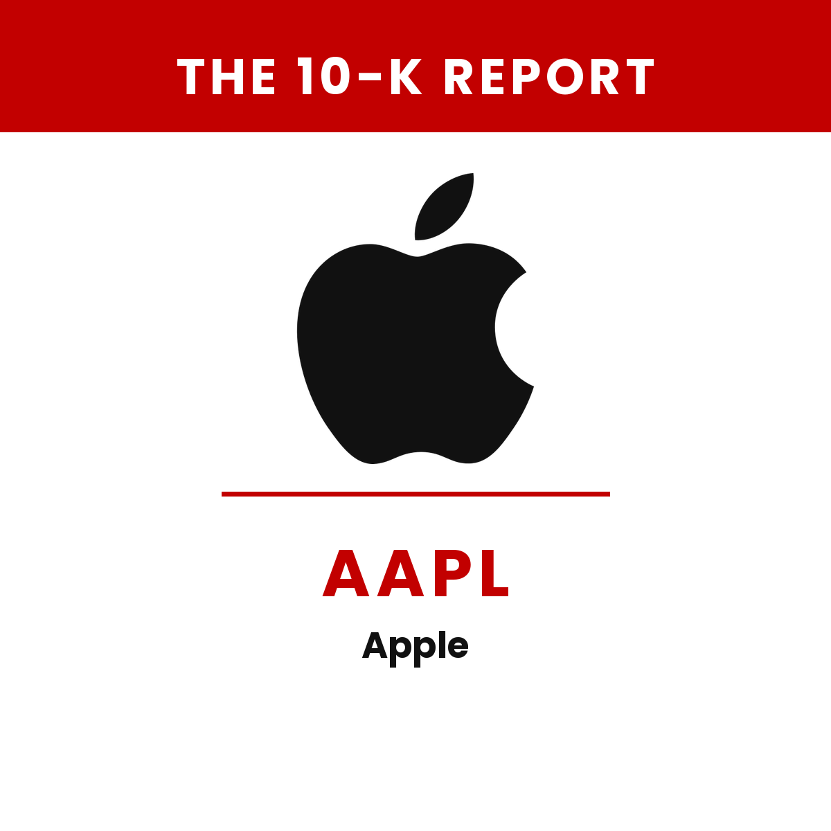 Apple 10-K Report