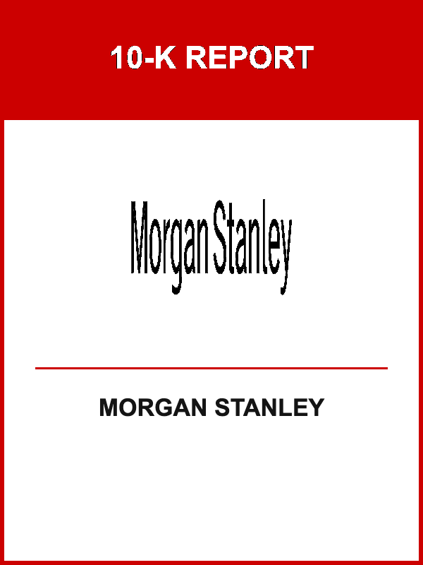 Morgan Stanley 10-K Report