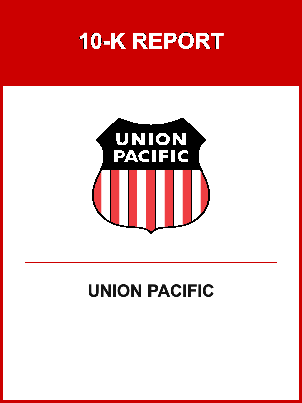 Union Pacific 10-K Report