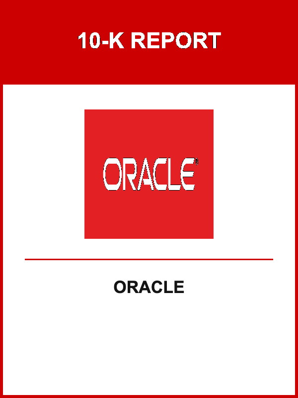 Oracle 10-K Report