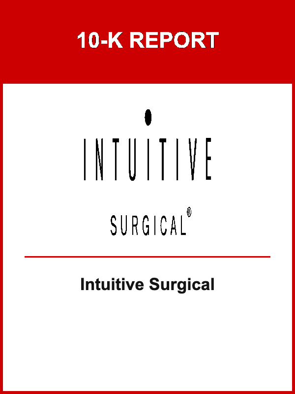 Intuitive Surgical 10-K Report