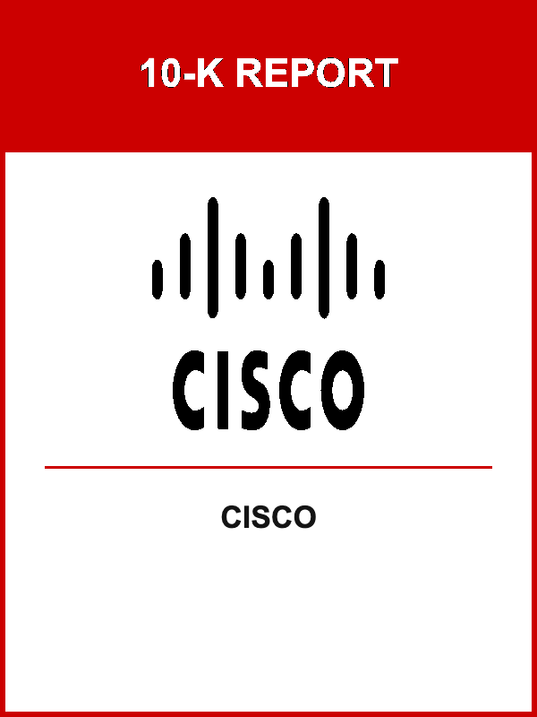 Cisco 10-K Report
