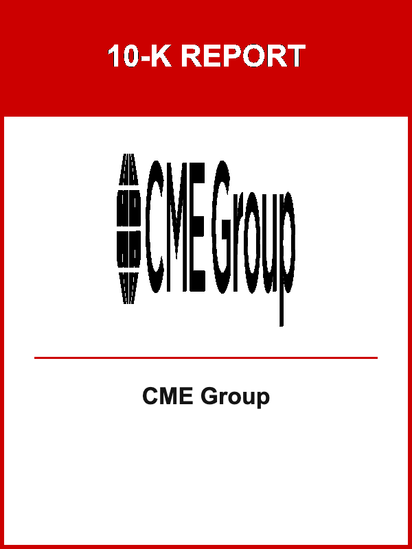 CME Group 10-K Report